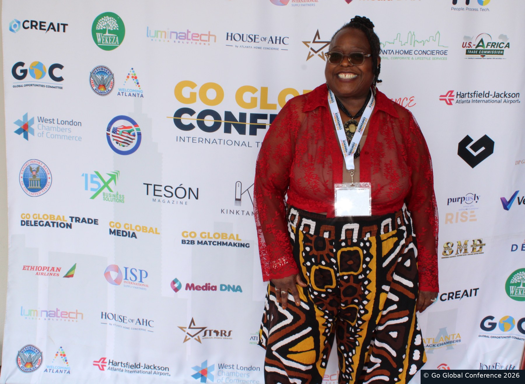 A delegate celebrating the 2026 conference · GGC 2026